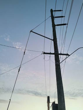 Electric post